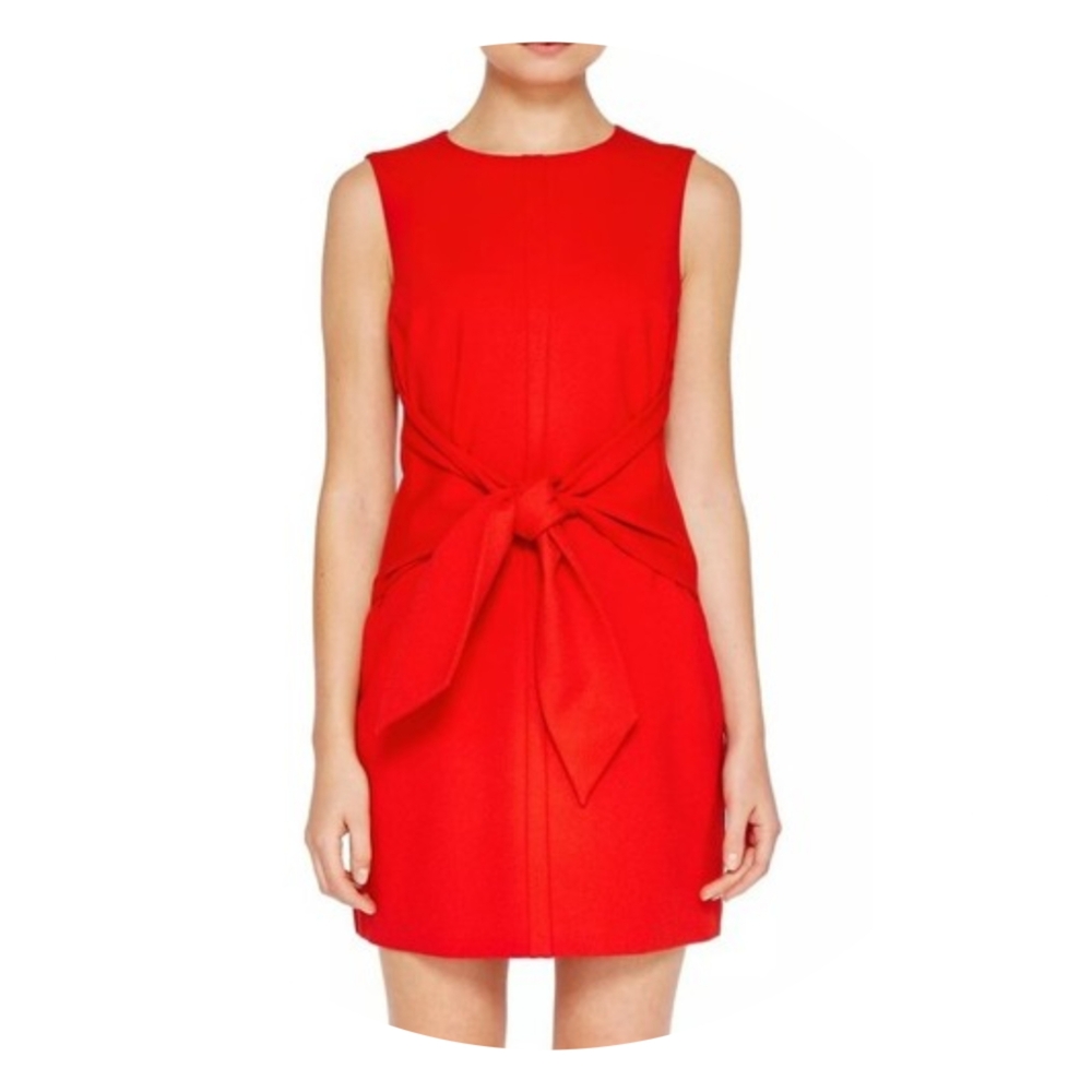 Ted Baker Red Sleeveless Dress